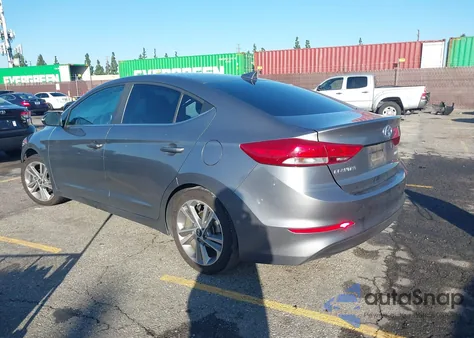 2018 Hyundai Elantra Limited z USA, uszkodzony, nr VIN KMHD84LF1JU648048